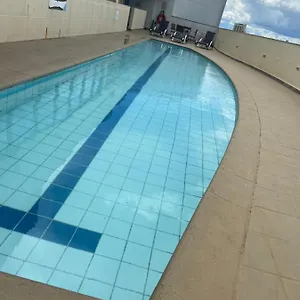 Flat Encantador Com Piscina E área De Lazer Apartamento